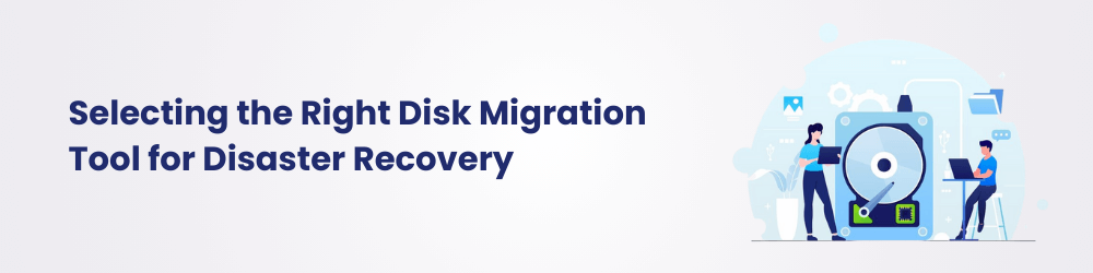 Disk migration tool for disaster recovery